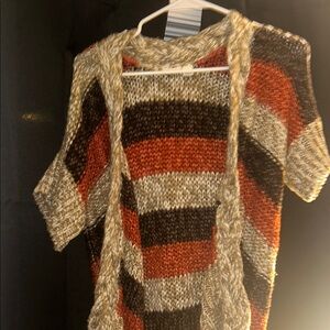 Cozy Striped Knit Cardigan